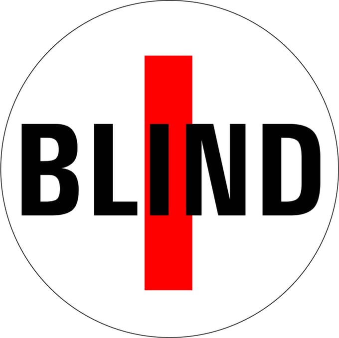 Blind sticker 150 mm
