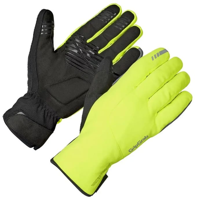 GripGrab - Polaris 2 Waterproof Winter Fietshandschoenen PrimaLoft - Geel Hi-Vis - Unisex
