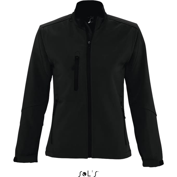 SOL'S Women´s Softshell Jacket Roxy L863 - Black - M