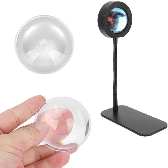 Allecto - Convexe Glaslens - Vergrootglas - 60mm Diameter