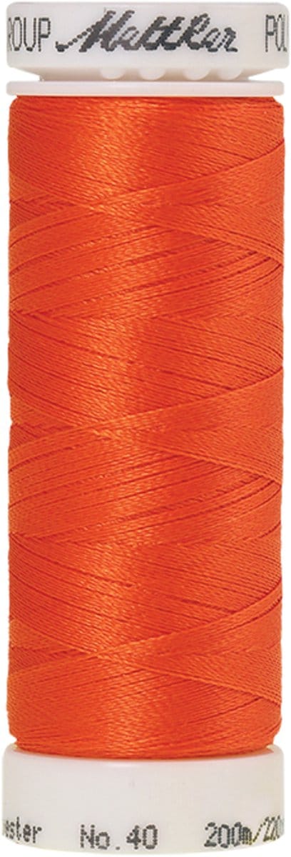 Mettler borduurgaren - Oranje - Nr 1300 - Polysheen - 200 meter