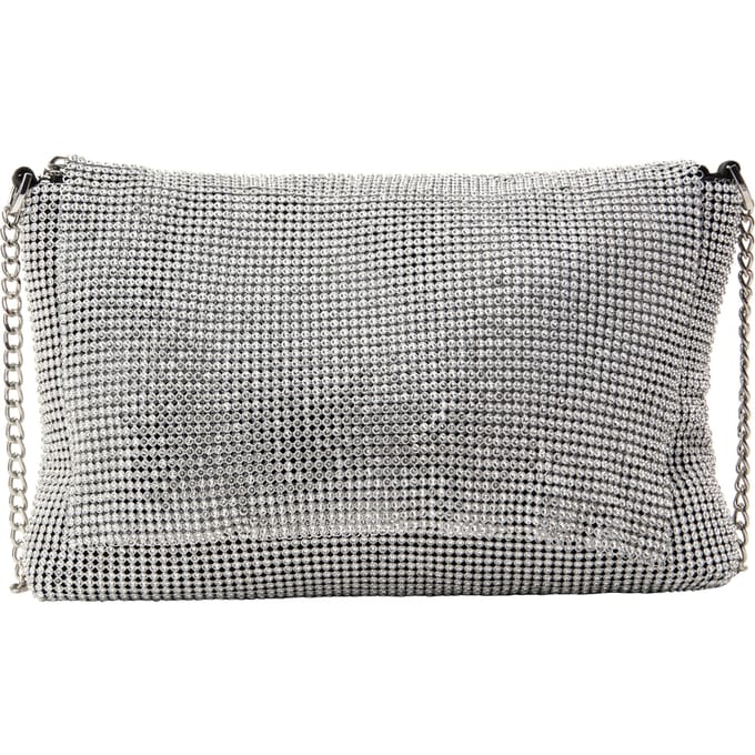 Faina Clutch/avondtasje Dames zilver