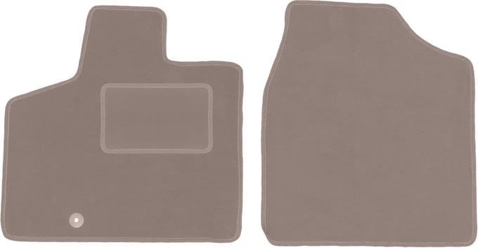 Beige voormatten voor: Dodge Grand Caravan IV minivan (2008-2016)
