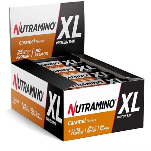 Nutramino XL Eiwitreep 16 x 74 g - Chocolade & Karamel