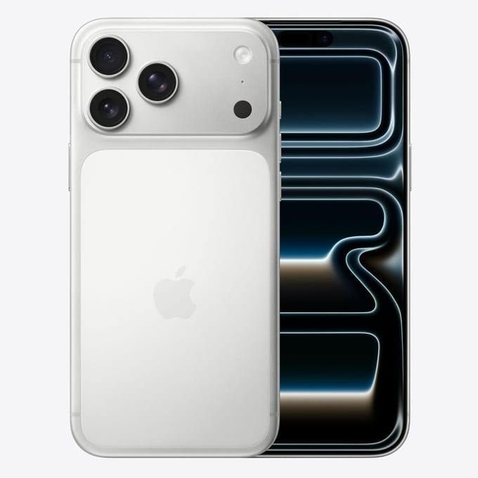 Apple iPhone 17 Pro Max - SIM unique, + eSIM, 12+256 Go argenté
