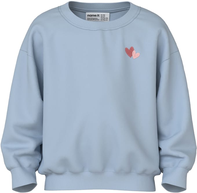 NAME IT- NMFVALLENE LS RLX SWEAT UNB - Meisjes - Sweatshirt