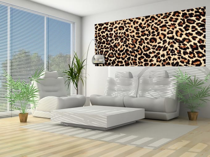 Leopard Photo Wallcovering