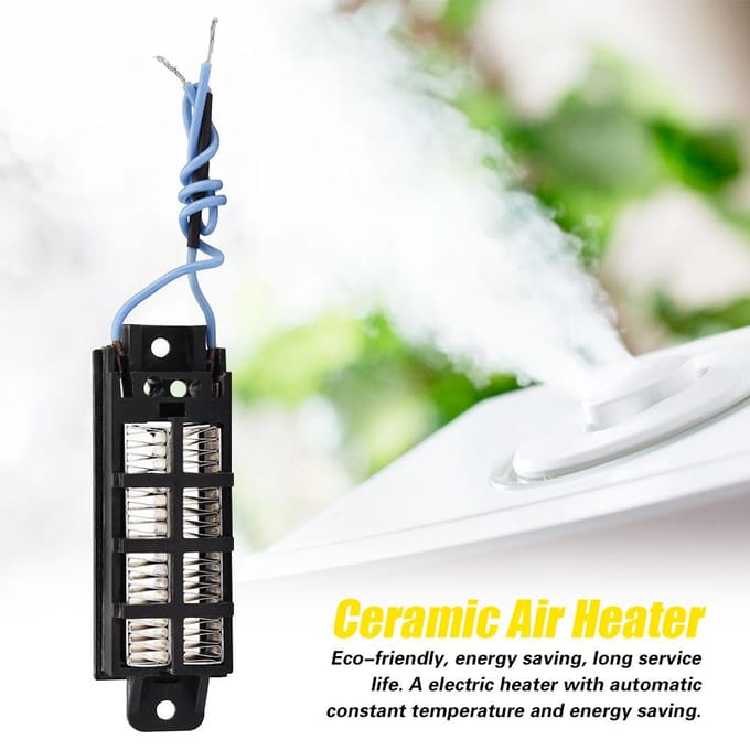 PTC Keramische Luchtverwarmer 100W 220V Conductief Type PTC Verwarmingselement beige