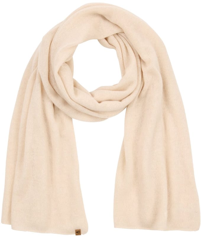 camel active Sjaal van puur kasjmier - Maat womenswear-OS - Amandel