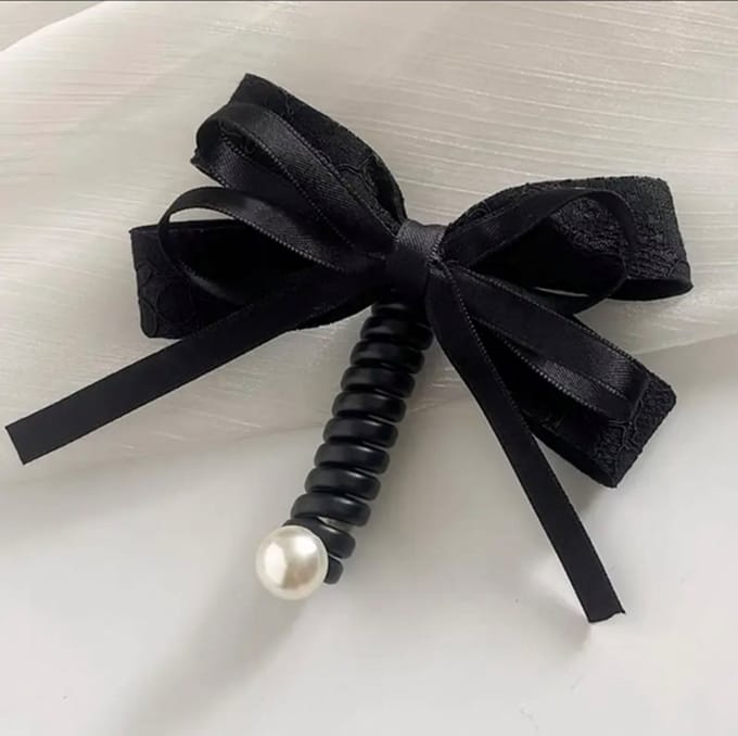 Paardenstaart Accessoires Strik - Bubbel Paardenstaart - 1 stuk