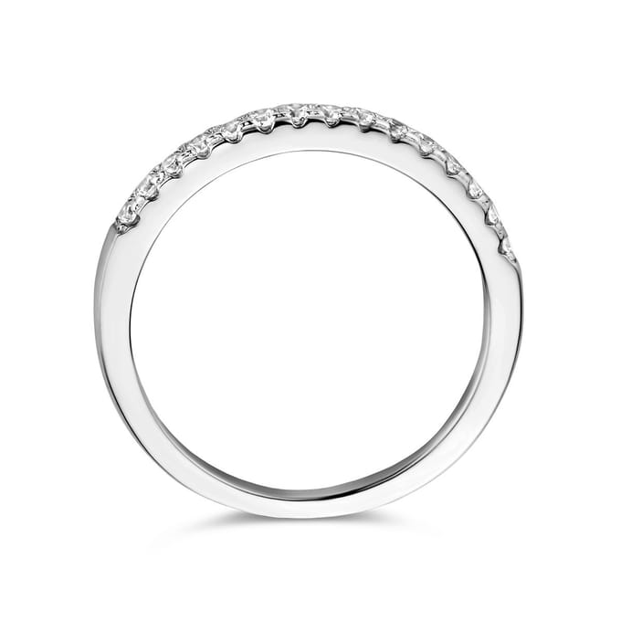 Gerhodineerd Zilver Aanschuifring Met Zirkonia 1333870
