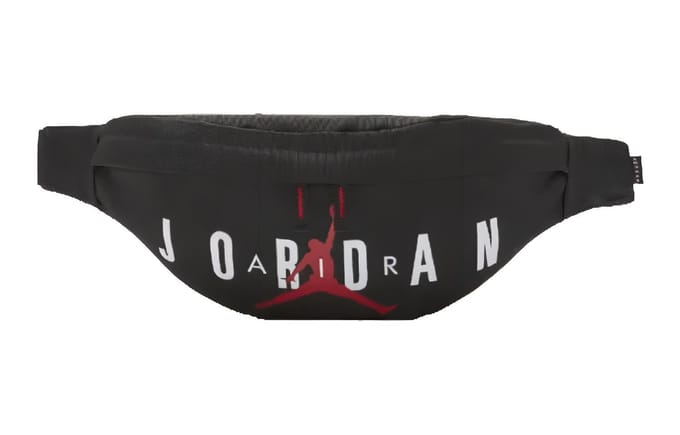 Sac bandoulière Jordan en nylon, Sac banane, Sac banane Regular Unisexe Noir ONESIZE gray
