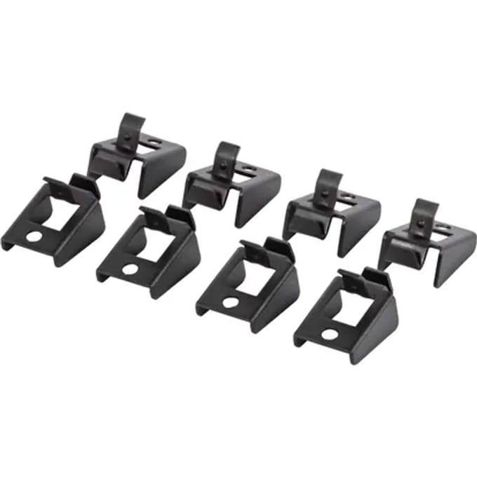 Duraline Storage Montageclips Set 8 Zwart