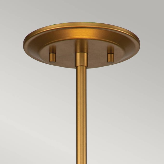 Elstead Lighting LED Hanglamp Ziggy | 2X E27 Max 60W | Dimbaar | Lacquered Gold