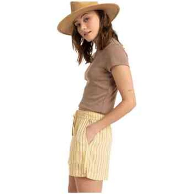 Roxy Lekeitio Break High Printed Korte Broek Geel S Vrouw