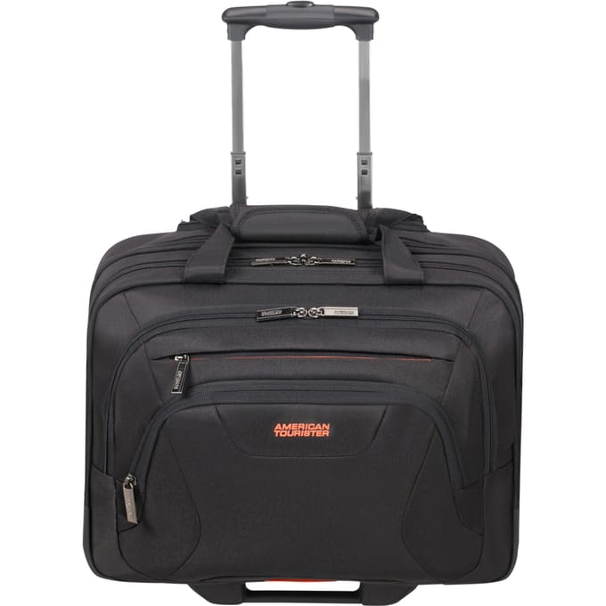 American Tourister AT Work Laptoptas met wielen 15.6" Black/Orange