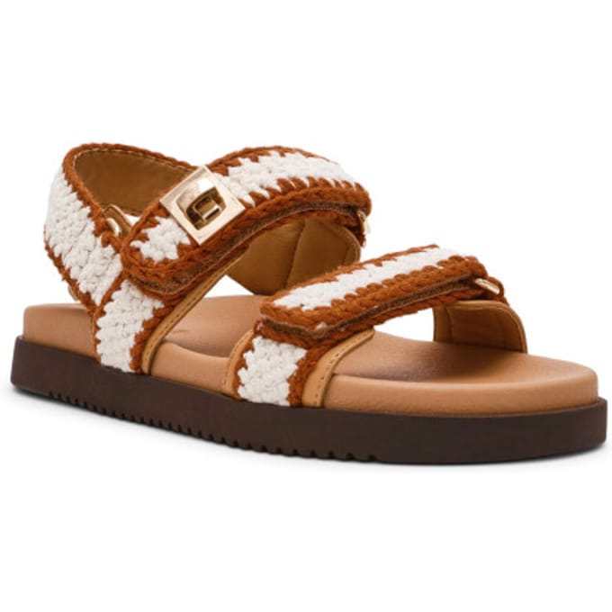 Steve Madden Mona Sandalen Plat - beige - Maat 38
