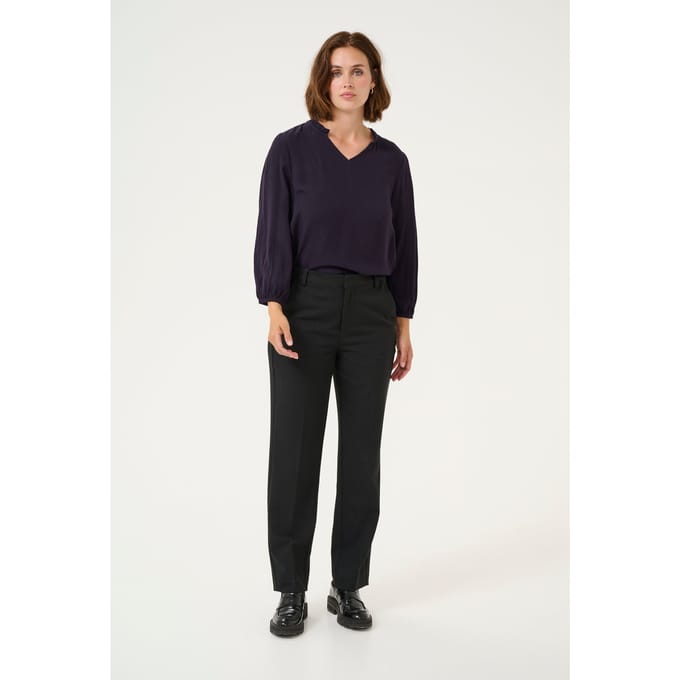 Blouse met lange mouwen Regular fit Dawn Purple