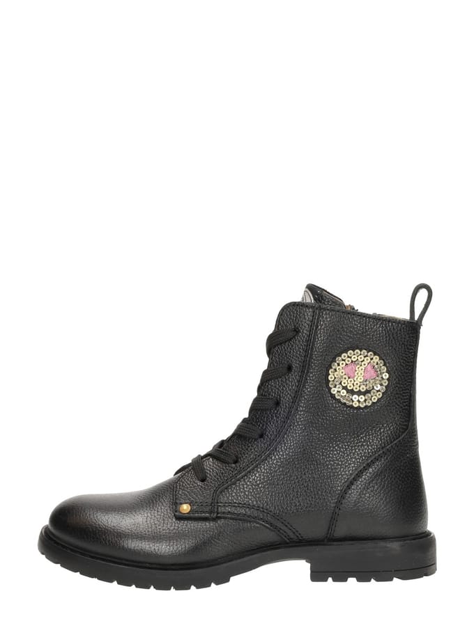 Develab Veterboots zwart Leer - Maat 32 - Kinderschoenen