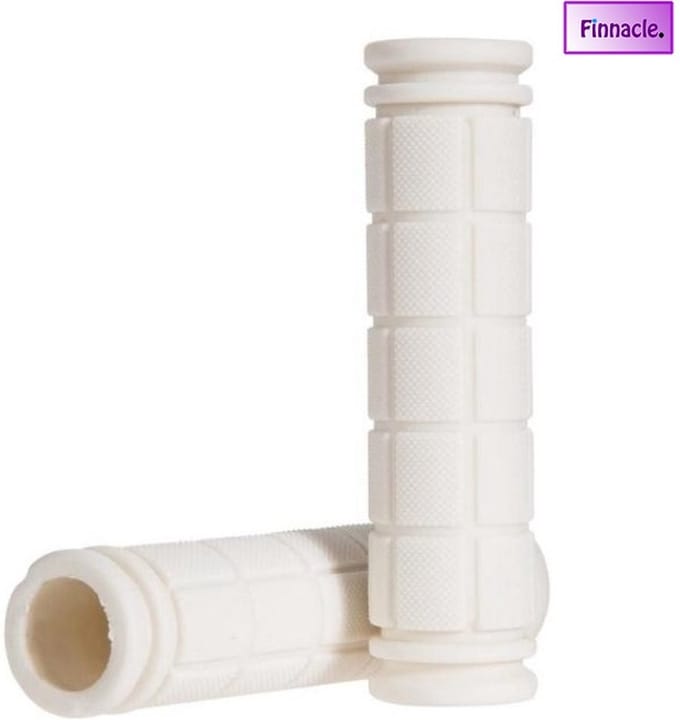 Finnacle - Fietshandvatten Stuur Grips Anti-Slip Fiets Handvat Bar Grips Rubber Wit