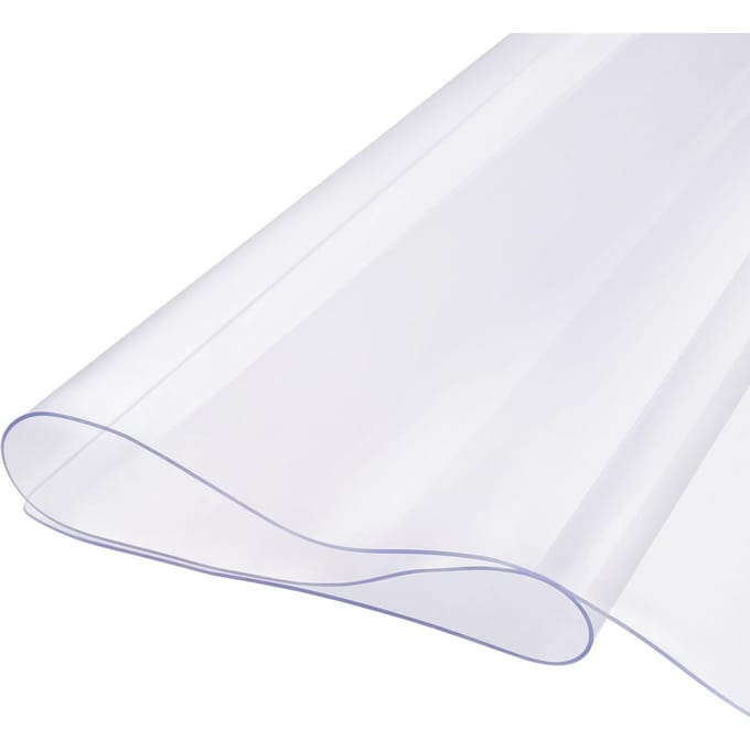 PVC Tafelbeschermer 40x80 Inch Transparante Plastic Bureauonderlegger 2,0 mm Dik