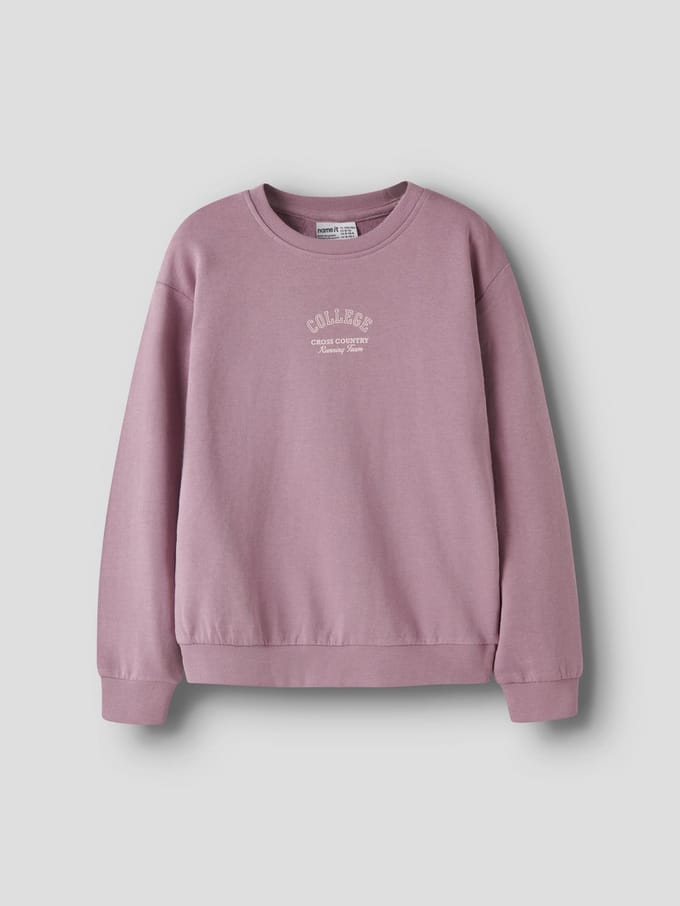 NAME IT NKFVASACHA LS NREG SWEAT UNB Meisjes Trui - Maat 158/164