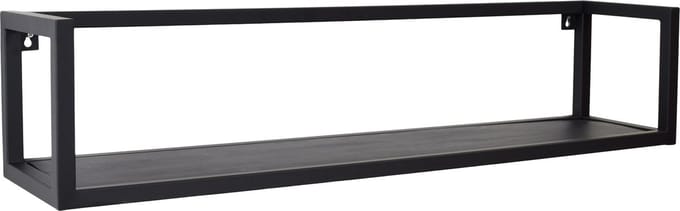 LOFT42 Vegas Wandplank - Zwart- 90x20x20