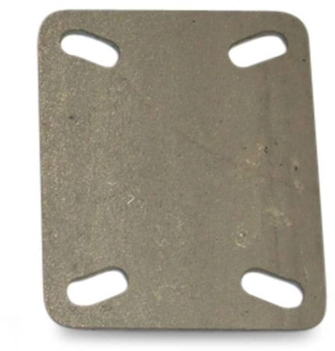 Lasschetsplaat groot 135x110x6mm