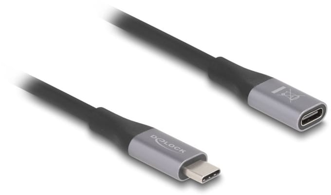Delock USB-C verlengkabel | USB4 40 Gbps | PD 240W | 8K 60Hz | 2 meter