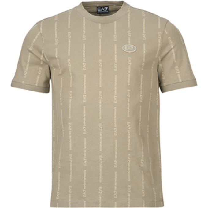 Emporio Armani EA7  T-shirt Korte Mouw TRAIN GRAPHIC SERIES TEE SS MONOGRAM PRINTED