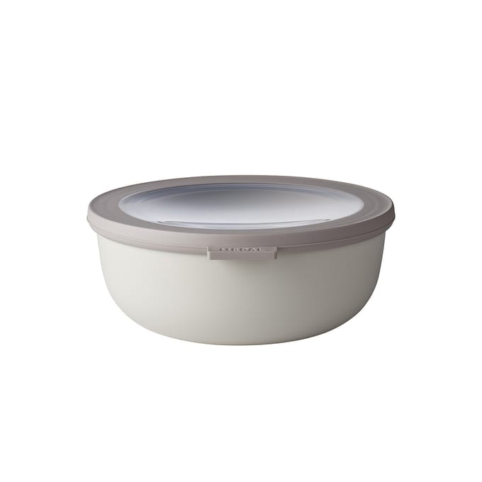 Mepal - Multikom Cirqula vershouddoos - 1250 ml - Rond - Nordic white