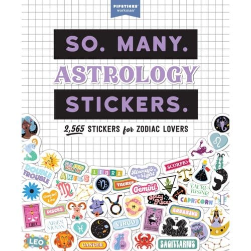 So. Many. Astrology Stickers. - Workman Adult - Pipsticks®+Workman®