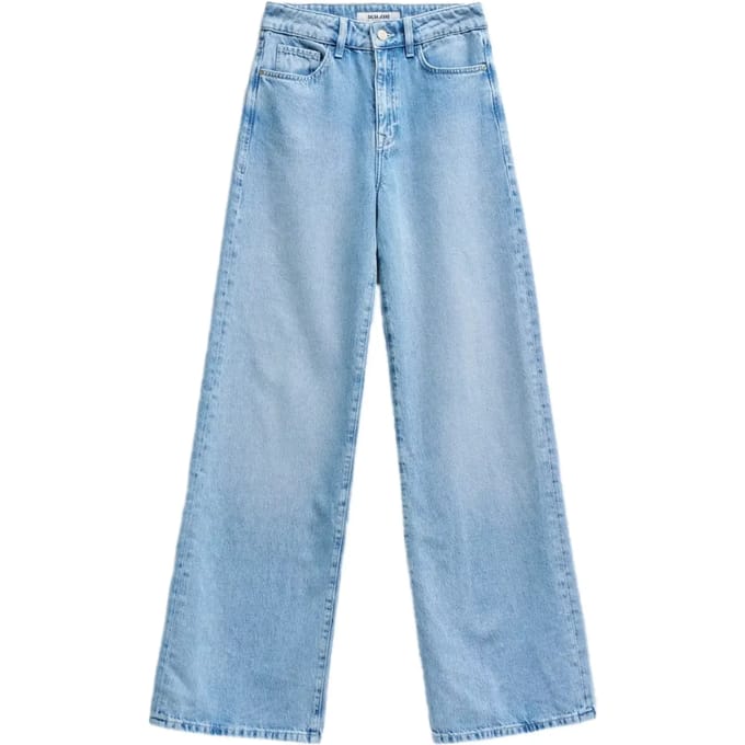 Dames Wide Leg Jeans Salsa Jeans