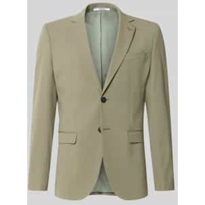 Slim fit colbert met viscose model 'LIAM'