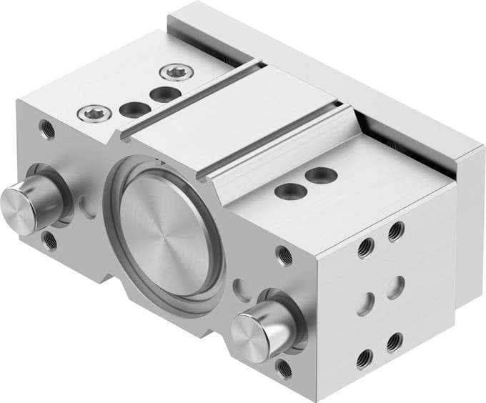 Festo Geleidingscilinder 80mm Boring 25mm Slag Dubbelwerkend - 170960