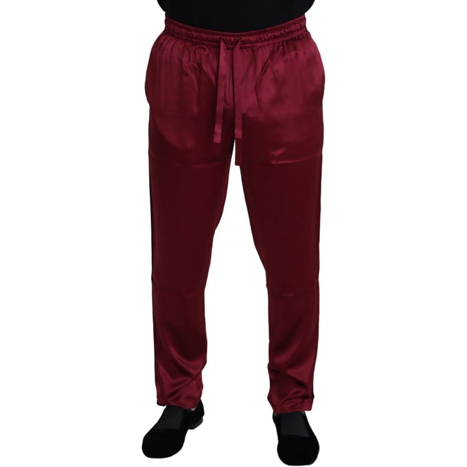 Zijde Broek Met Trekoord