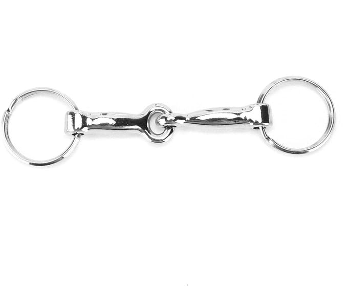 Dailygoods - Zinklegering Paardentrens Sleutelhanger met Uniek Ontwerp