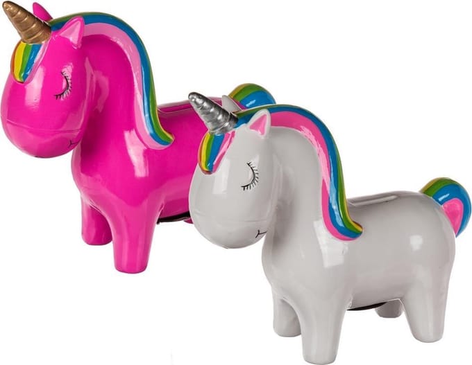 Unicorn Eenhoorn Spaarpot Assorti