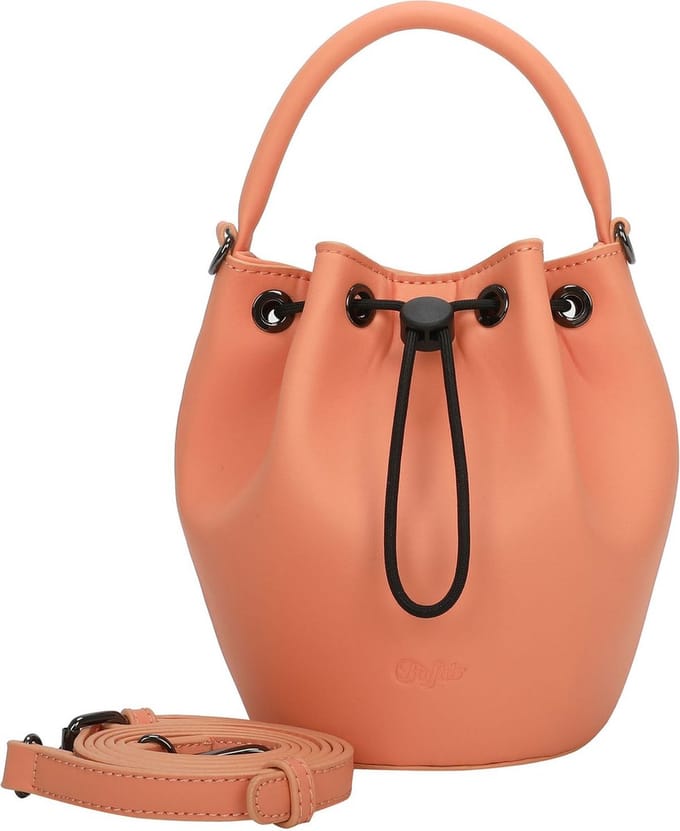 BUFFALO Schoudertas Muse Citro Bucket Bag Soft Orange Abrikoos
