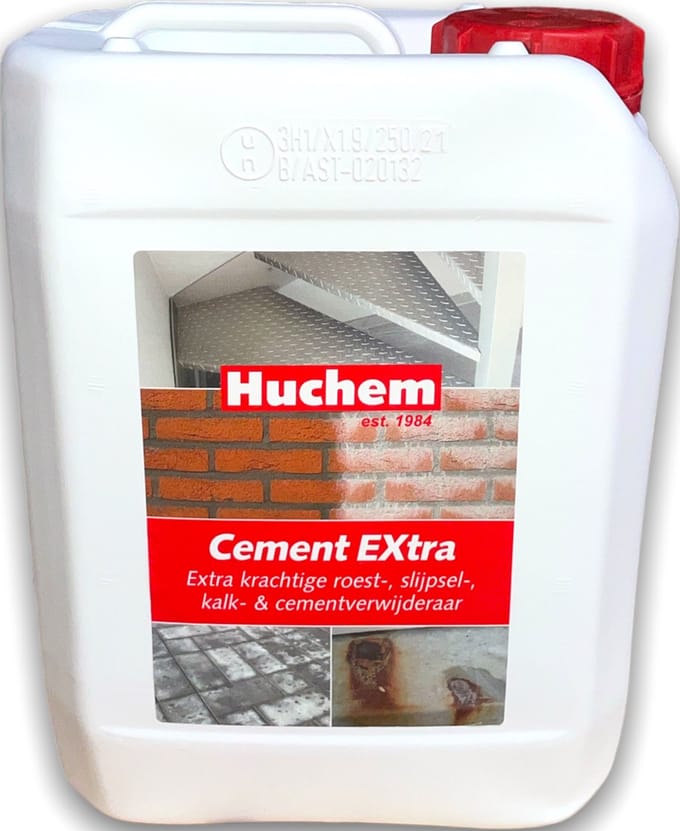 Cement EXtra | Cementsluierverwijderaar | 5L | Gevel | Muren | Beton | Tegels | Plavuizen