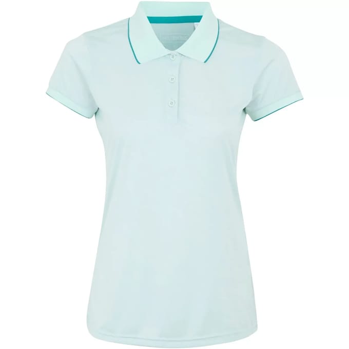T-shirt Korte Mouwen Hiking Dames Roze Accenten