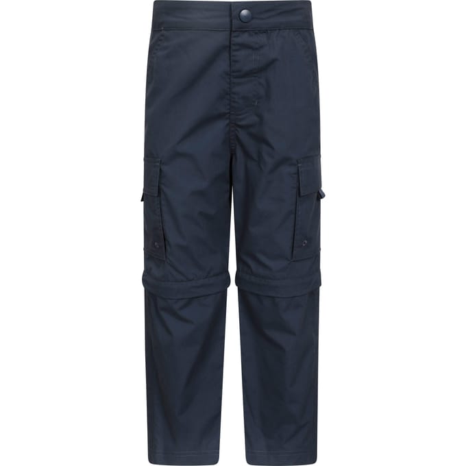 Mountain Warehouse Kinder/Kinder afritsbare actieve broek (Marine)