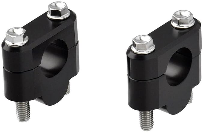 Zeta 30x22.2 Mm Stuurverhoger Zwart