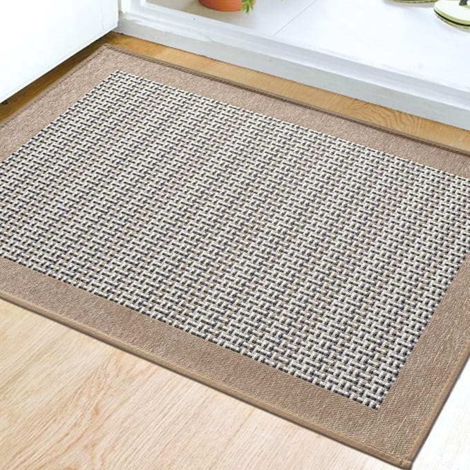 Vloermat Entree Deur Schrapen Modder Entree Antislip Deurmat Voetmat Huisdeur 50*80cm gray