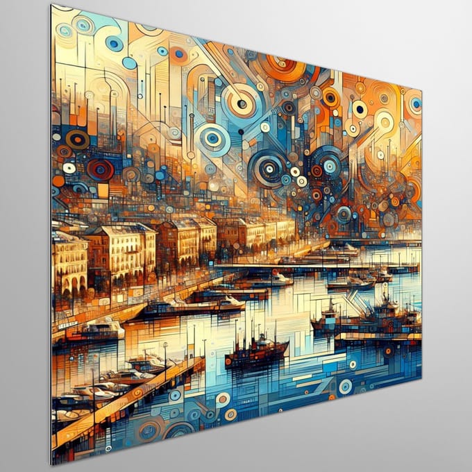 Kunstprint | Wanddecoratie | Dibond | 20 × 20 cm
