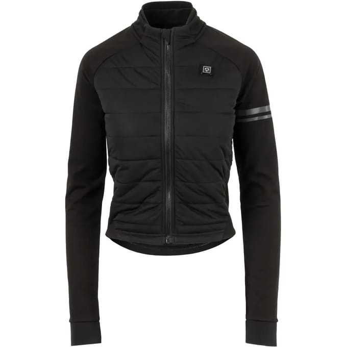 AGU Deep Winter Thermo Fietsjack Essential Dames Heated - Zwart - L - Met verwarmende elementen - Incl Batterij