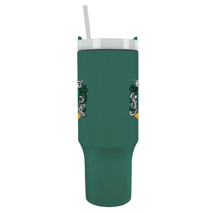 Harry Potter Slytherin Reisbeker One Size groen/wit