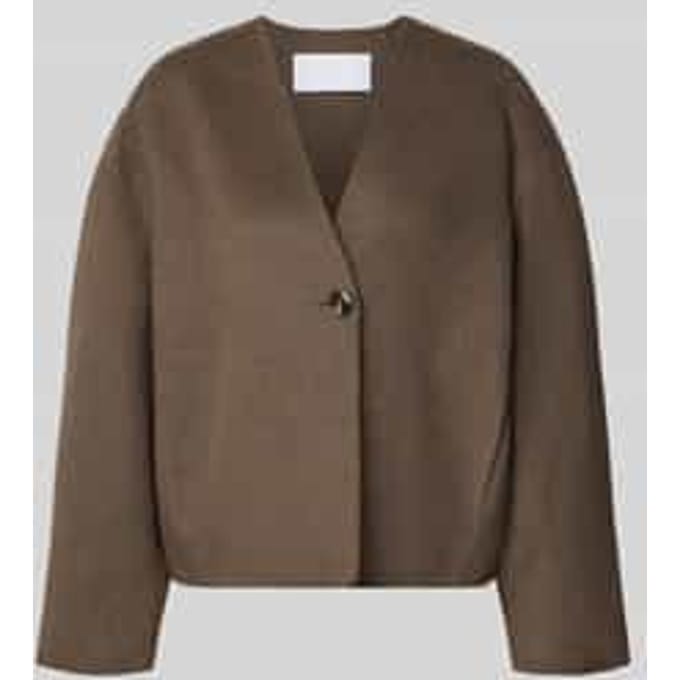 Regular fit blouson van wolmix