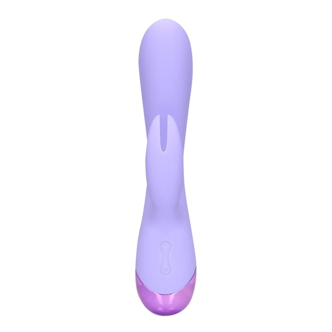 Loveline by Shots - Smooth Silicone Rabbit Vibrator - Digital Lavender
