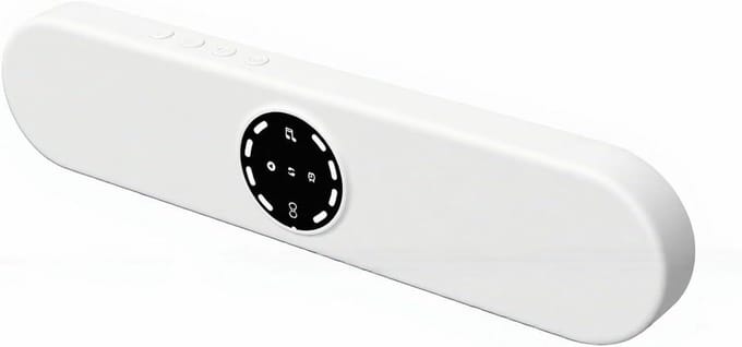 Kussenluidspreker - Slaaphulpmiddel - Ontspannen Slapen - Botgeleidingstechnologie - 18.5 x 10 cm - Wit